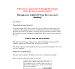 AWAI restaurant direct mail screenshot