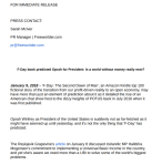 F-Day book and Oprah press release screenshot