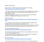 General Electric On Hold Message screenshot