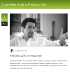 Interview with a Freeworlder blog post screenshot