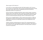 LGB Textiles About Us page website copy screenshot