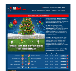 10Bet Christmas newsletter screenshot