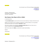 10Bet New Season VIP letter and scratch card screenshot