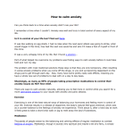 Calm Clinic keyword article - calm anxiety screenshot