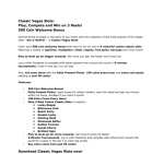 Classic Vegas Slots Google Play description screenshot