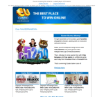 EUcasino Easter conversion mail screenshot