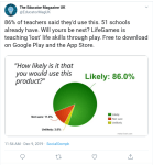 LifeGames tweets by The Educator 2 screenshot